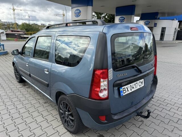 Синий Дачия Логан, объемом двигателя 1.6 л и пробегом 250 тыс. км за 3300 $, фото 4 на Automoto.ua