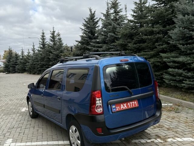 Синий Дачия Логан, объемом двигателя 1.6 л и пробегом 212 тыс. км за 4950 $, фото 6 на Automoto.ua