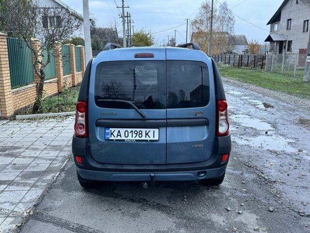 Синий Дачия Логан, объемом двигателя 1.6 л и пробегом 144 тыс. км за 6100 $, фото 6 на Automoto.ua