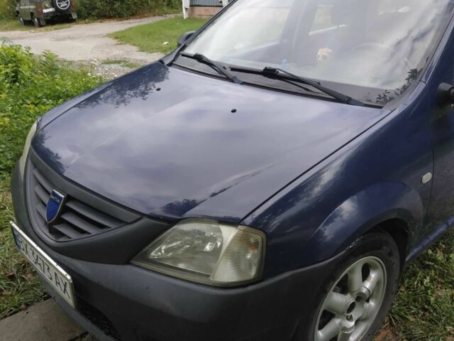 Синий Дачия Логан, объемом двигателя 1.6 л и пробегом 225 тыс. км за 4800 $, фото 5 на Automoto.ua