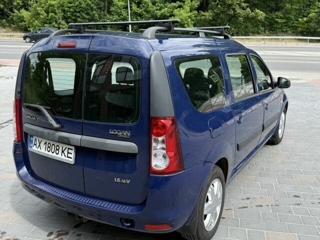 Дачия Логан 2008 в Тернополе на Automoto.ua Синий Дачия Логан, объемом двигателя 1.6 л и пробегом 152 тыс. км за 6300 $, фото 5 на Automoto.ua