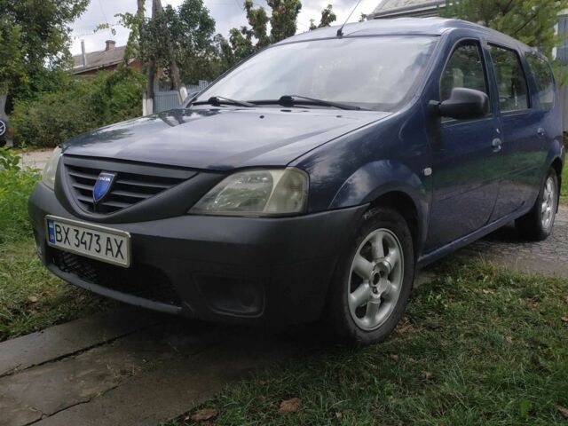Синий Дачия Логан, объемом двигателя 1.6 л и пробегом 225 тыс. км за 4800 $, фото 6 на Automoto.ua