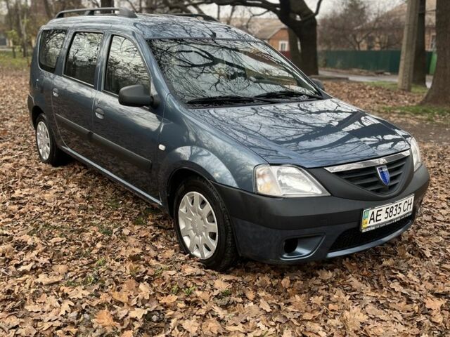 Синий Дачия Логан, объемом двигателя 1.6 л и пробегом 194 тыс. км за 4900 $, фото 2 на Automoto.ua