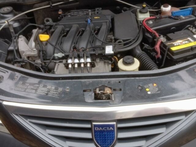 Синий Дачия Логан, объемом двигателя 1.6 л и пробегом 214 тыс. км за 6200 $, фото 5 на Automoto.ua