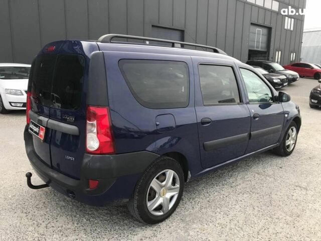 Синій Дачія Logan, об'ємом двигуна 1.6 л та пробігом 275 тис. км за 4290 $, фото 6 на Automoto.ua