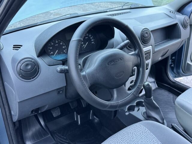 Синий Дачия Логан, объемом двигателя 1.6 л и пробегом 144 тыс. км за 6100 $, фото 18 на Automoto.ua