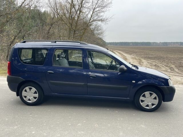 Синий Дачия Логан, объемом двигателя 1.6 л и пробегом 185 тыс. км за 4850 $, фото 6 на Automoto.ua