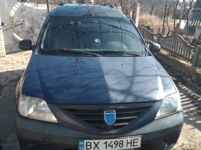 Синий Дачия Логан, объемом двигателя 1.6 л и пробегом 155 тыс. км за 4500 $, фото 3 на Automoto.ua