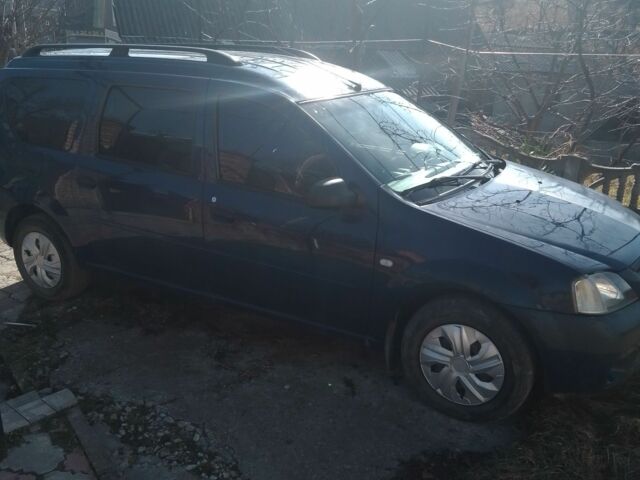 Синий Дачия Логан, объемом двигателя 1.6 л и пробегом 155 тыс. км за 4500 $, фото 1 на Automoto.ua