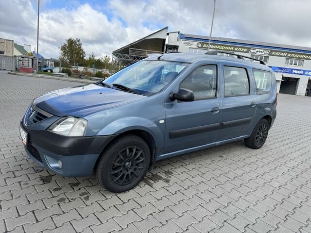 Синий Дачия Логан, объемом двигателя 1.6 л и пробегом 250 тыс. км за 3300 $, фото 5 на Automoto.ua