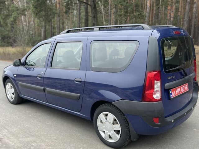Синий Дачия Логан, объемом двигателя 1.6 л и пробегом 185 тыс. км за 4850 $, фото 11 на Automoto.ua