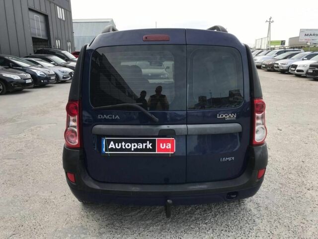 Синій Дачія Logan, об'ємом двигуна 1.6 л та пробігом 275 тис. км за 4290 $, фото 8 на Automoto.ua