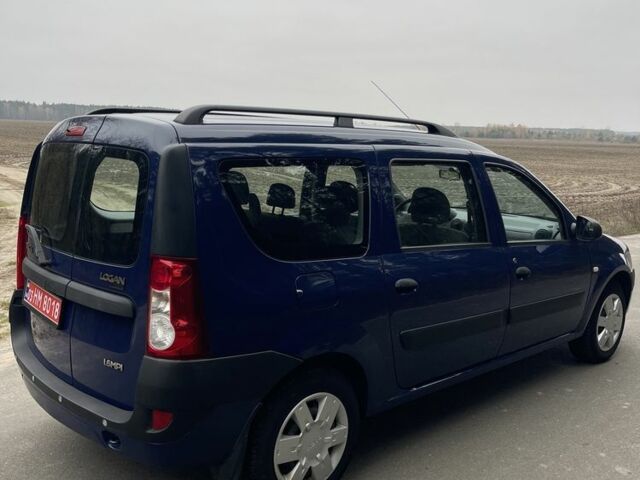 Синий Дачия Логан, объемом двигателя 1.6 л и пробегом 185 тыс. км за 4850 $, фото 7 на Automoto.ua