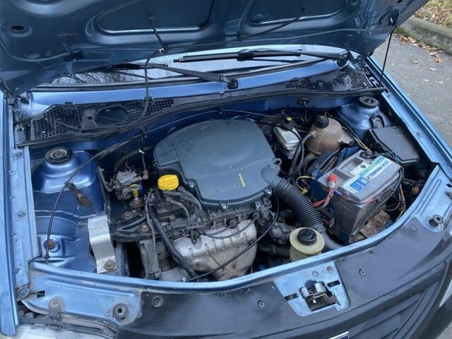 Синий Дачия Логан, объемом двигателя 1.6 л и пробегом 215 тыс. км за 3900 $, фото 9 на Automoto.ua