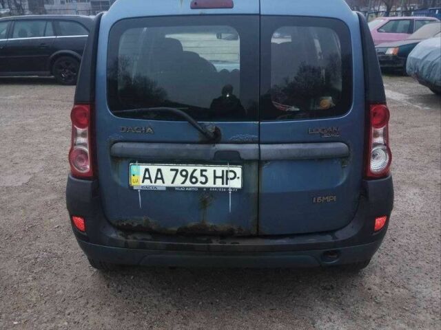 Синій Дачія Logan, об'ємом двигуна 1.6 л та пробігом 528 тис. км за 3500 $, фото 4 на Automoto.ua