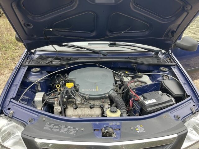 Синий Дачия Логан, объемом двигателя 1.6 л и пробегом 185 тыс. км за 4850 $, фото 23 на Automoto.ua