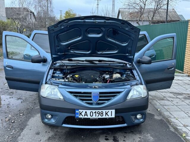 Синий Дачия Логан, объемом двигателя 1.6 л и пробегом 144 тыс. км за 6100 $, фото 9 на Automoto.ua