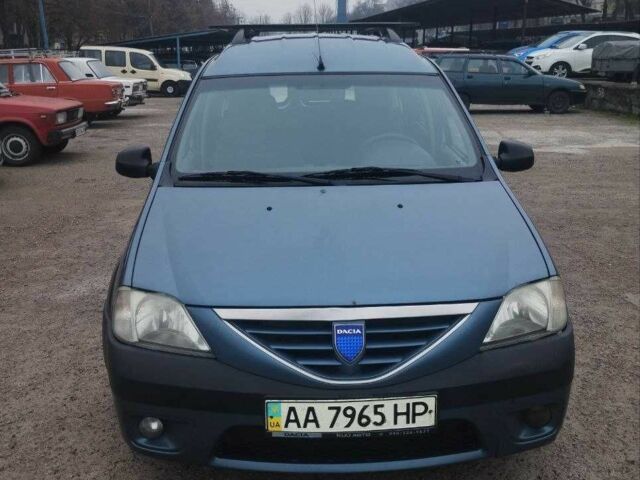 Синій Дачія Logan, об'ємом двигуна 1.6 л та пробігом 528 тис. км за 3500 $, фото 2 на Automoto.ua