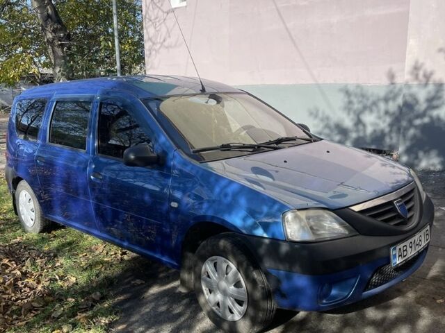 Дачия Логан 2008 в Могилев-Подольском на Automoto.ua Синий Дачия Логан, объемом двигателя 1.6 л и пробегом 296 тыс. км за 3100 $, фото 2 на Automoto.ua