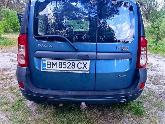 Синий Дачия Логан, объемом двигателя 1.6 л и пробегом 235 тыс. км за 5250 $, фото 7 на Automoto.ua
