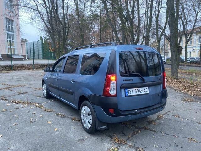 Синий Дачия Логан, объемом двигателя 1.6 л и пробегом 215 тыс. км за 3900 $, фото 4 на Automoto.ua