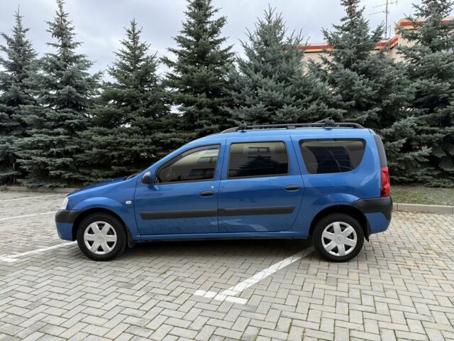 Синий Дачия Логан, объемом двигателя 1.6 л и пробегом 212 тыс. км за 4950 $, фото 4 на Automoto.ua