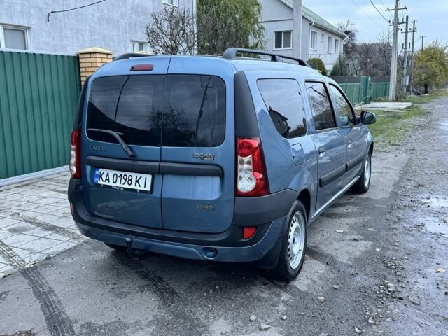 Синий Дачия Логан, объемом двигателя 1.6 л и пробегом 144 тыс. км за 6100 $, фото 5 на Automoto.ua