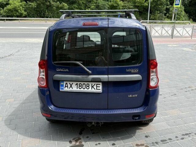 Дачия Логан 2008 в Тернополе на Automoto.ua Синий Дачия Логан, объемом двигателя 1.6 л и пробегом 152 тыс. км за 6300 $, фото 7 на Automoto.ua