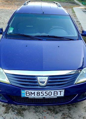 Синий Дачия Логан, объемом двигателя 1.6 л и пробегом 196 тыс. км за 5300 $, фото 2 на Automoto.ua