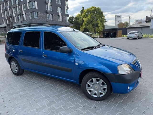 Синий Дачия Логан, объемом двигателя 1 л и пробегом 218 тыс. км за 5999 $, фото 2 на Automoto.ua