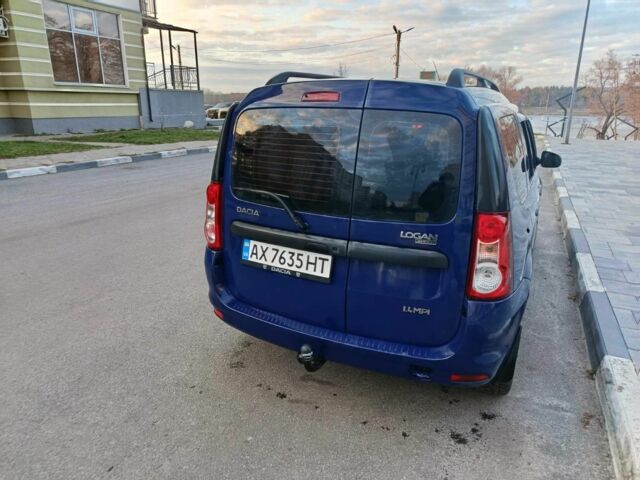 Синій Дачія Logan, об'ємом двигуна 1.4 л та пробігом 199 тис. км за 4800 $, фото 3 на Automoto.ua