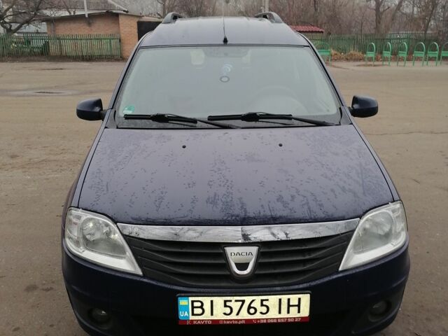 Синий Дачия Логан, объемом двигателя 1.6 л и пробегом 134 тыс. км за 6500 $, фото 1 на Automoto.ua