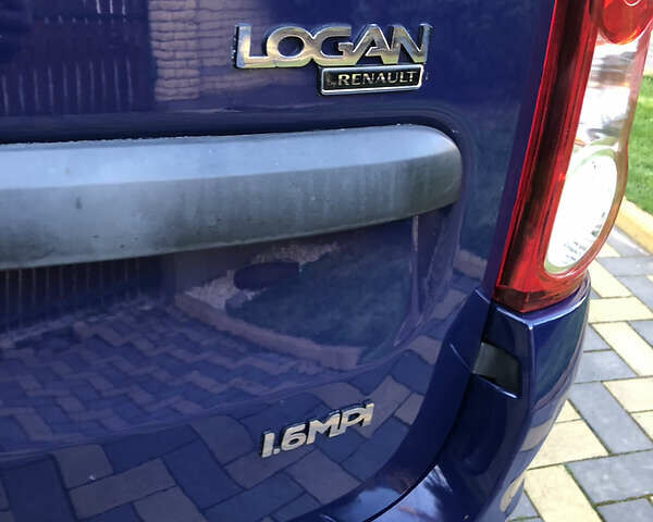 Синій Дачія Logan, об'ємом двигуна 1.6 л та пробігом 144 тис. км за 6600 $, фото 23 на Automoto.ua