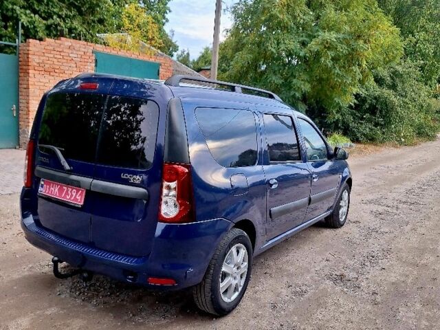 Синий Дачия Логан, объемом двигателя 1.6 л и пробегом 160 тыс. км за 6300 $, фото 4 на Automoto.ua