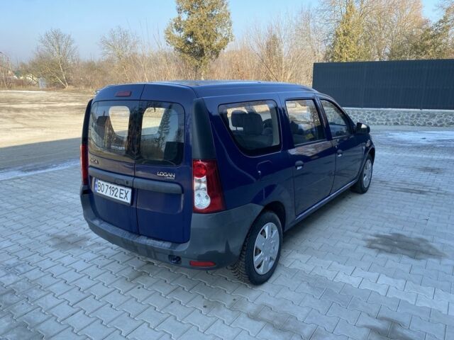 Синий Дачия Логан, объемом двигателя 1.4 л и пробегом 224 тыс. км за 4700 $, фото 4 на Automoto.ua