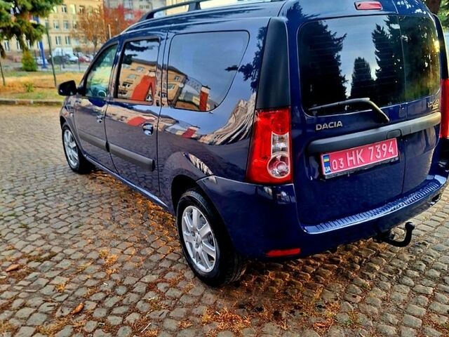 Синій Дачія Logan, об'ємом двигуна 1.6 л та пробігом 160 тис. км за 6300 $, фото 7 на Automoto.ua
