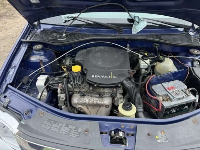 Синий Дачия Логан, объемом двигателя 1.6 л и пробегом 220 тыс. км за 2900 $, фото 6 на Automoto.ua