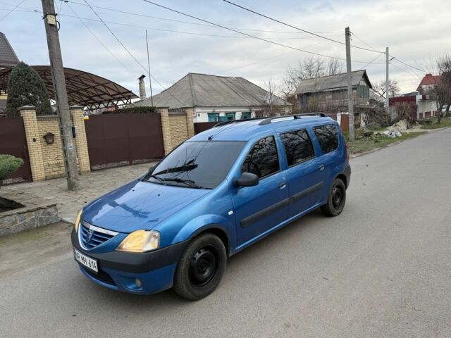 Синий Дачия Логан, объемом двигателя 1.6 л и пробегом 200 тыс. км за 2950 $, фото 4 на Automoto.ua