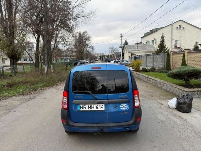 Синий Дачия Логан, объемом двигателя 1.6 л и пробегом 200 тыс. км за 2950 $, фото 2 на Automoto.ua