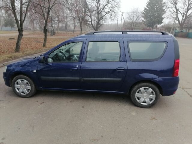 Синий Дачия Логан, объемом двигателя 1.6 л и пробегом 134 тыс. км за 6500 $, фото 2 на Automoto.ua