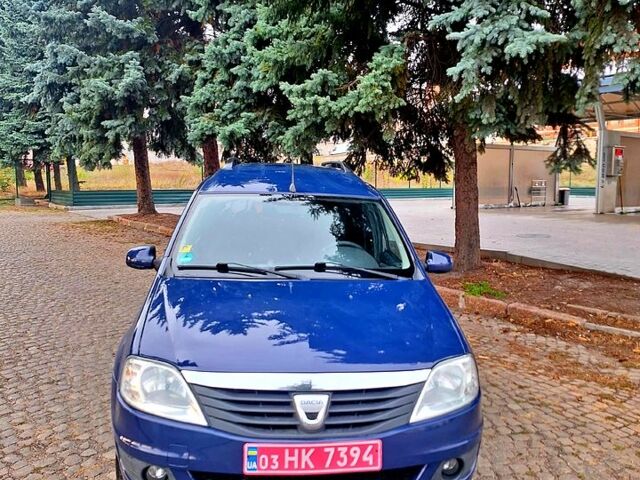 Синій Дачія Logan, об'ємом двигуна 1.6 л та пробігом 160 тис. км за 6300 $, фото 3 на Automoto.ua