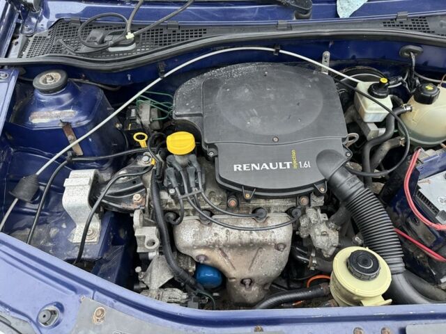 Синий Дачия Логан, объемом двигателя 1.6 л и пробегом 220 тыс. км за 2900 $, фото 7 на Automoto.ua