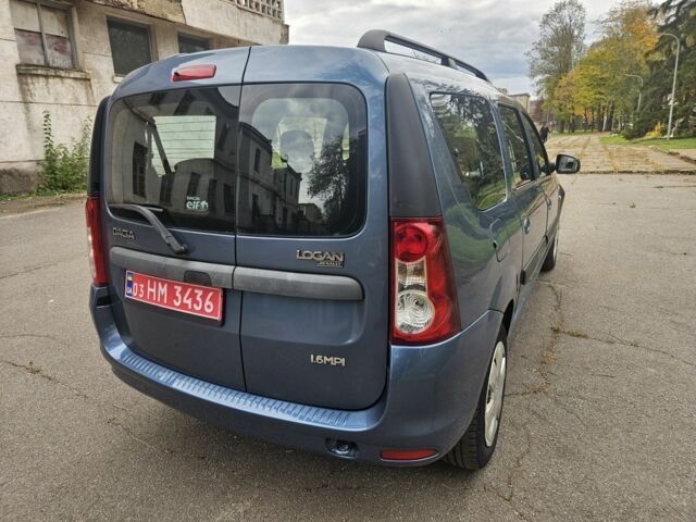 Дачія Logan 2010 у Кривому Розі на Automoto.ua Синій Дачія Logan, об'ємом двигуна 1.6 л та пробігом 180 тис. км за 7450 $, фото 8 на Automoto.ua