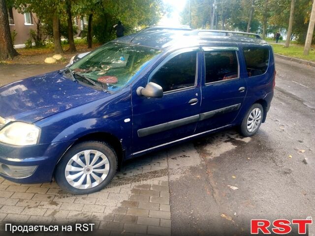 Синий Дачия Логан, объемом двигателя 1.5 л и пробегом 330 тыс. км за 4000 $, фото 2 на Automoto.ua