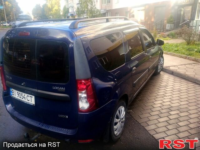 Синий Дачия Логан, объемом двигателя 1.5 л и пробегом 330 тыс. км за 4000 $, фото 1 на Automoto.ua