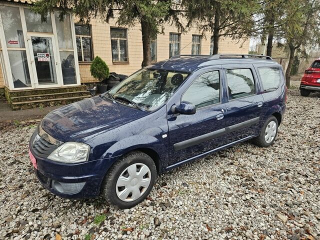 Синий Дачия Логан, объемом двигателя 1.6 л и пробегом 217 тыс. км за 7150 $, фото 1 на Automoto.ua