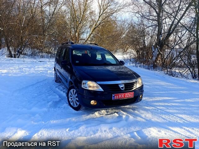 Синий Дачия Логан, объемом двигателя 1.6 л и пробегом 172 тыс. км за 6650 $, фото 5 на Automoto.ua