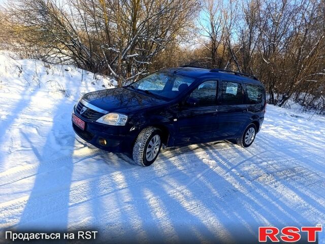 Синий Дачия Логан, объемом двигателя 1.6 л и пробегом 172 тыс. км за 6650 $, фото 1 на Automoto.ua