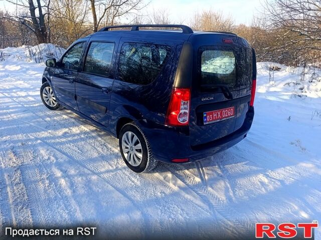 Синий Дачия Логан, объемом двигателя 1.6 л и пробегом 172 тыс. км за 6650 $, фото 2 на Automoto.ua