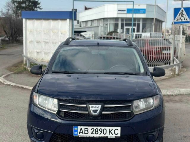 Синий Дачия Логан, объемом двигателя 1.1 л и пробегом 217 тыс. км за 4099 $, фото 1 на Automoto.ua